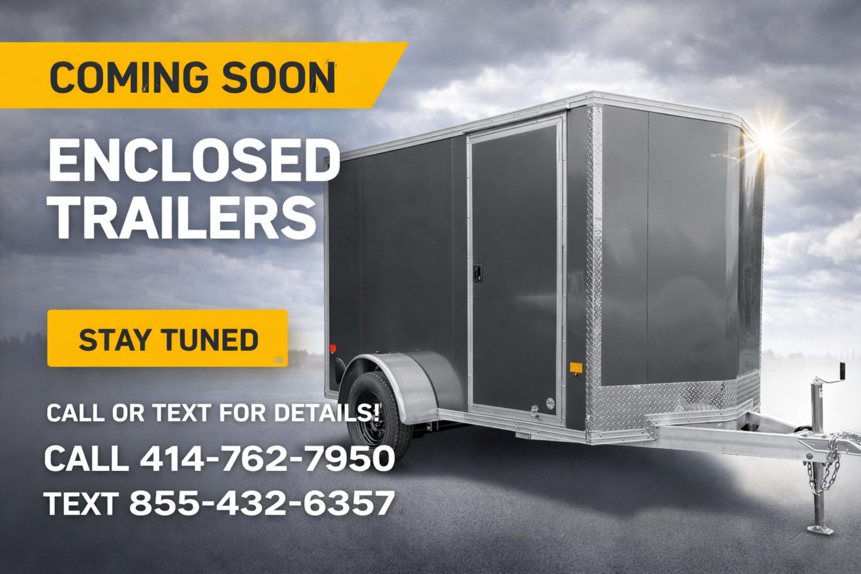 CargoPro Stealth 6 X 12 All Aluminum Single Axle Cargo Trailer with Ramp Door & 6" Extra Height- Charcoal